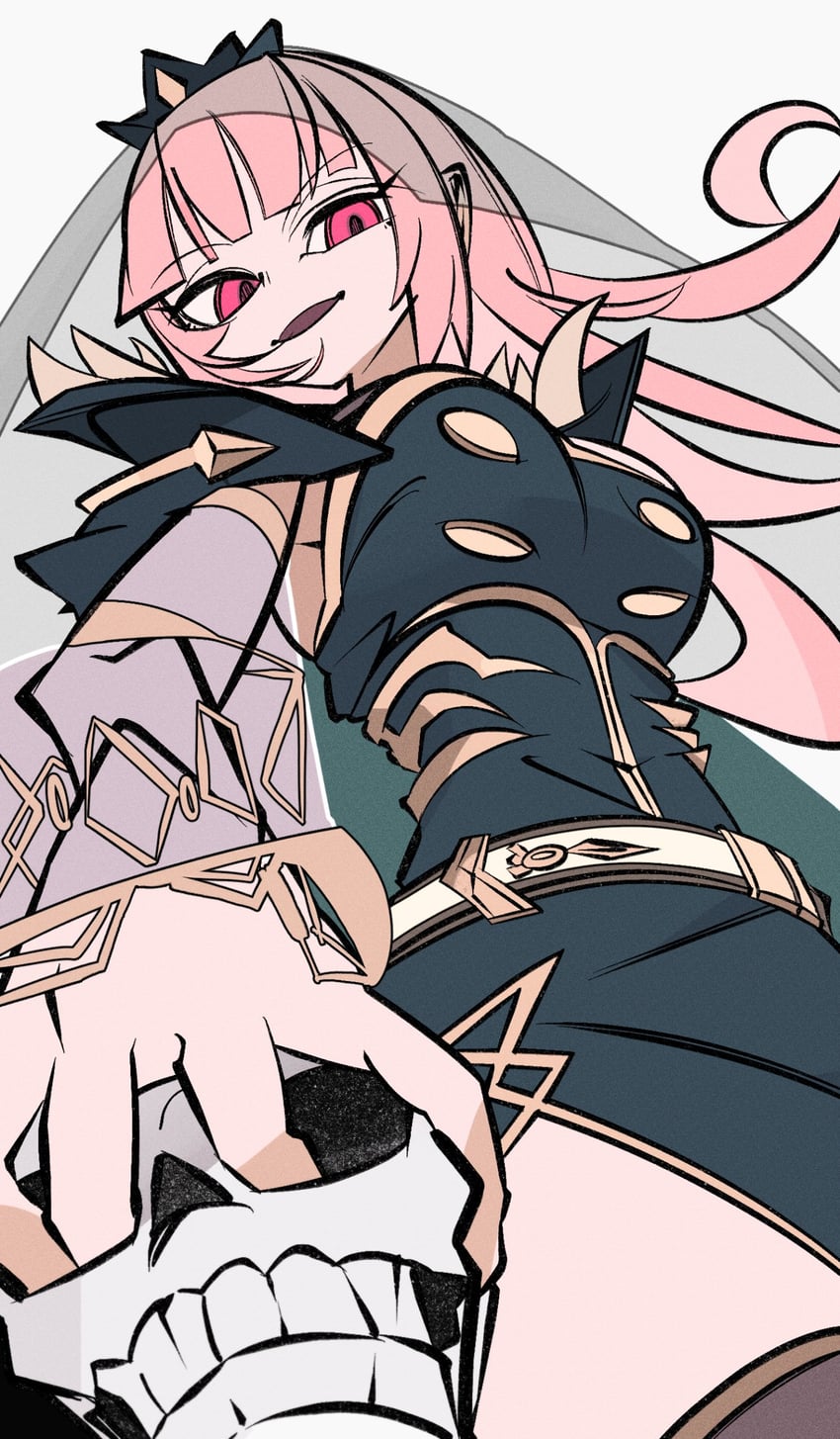 mori calliope (hololive and 1 more) drawn by cxdotchison