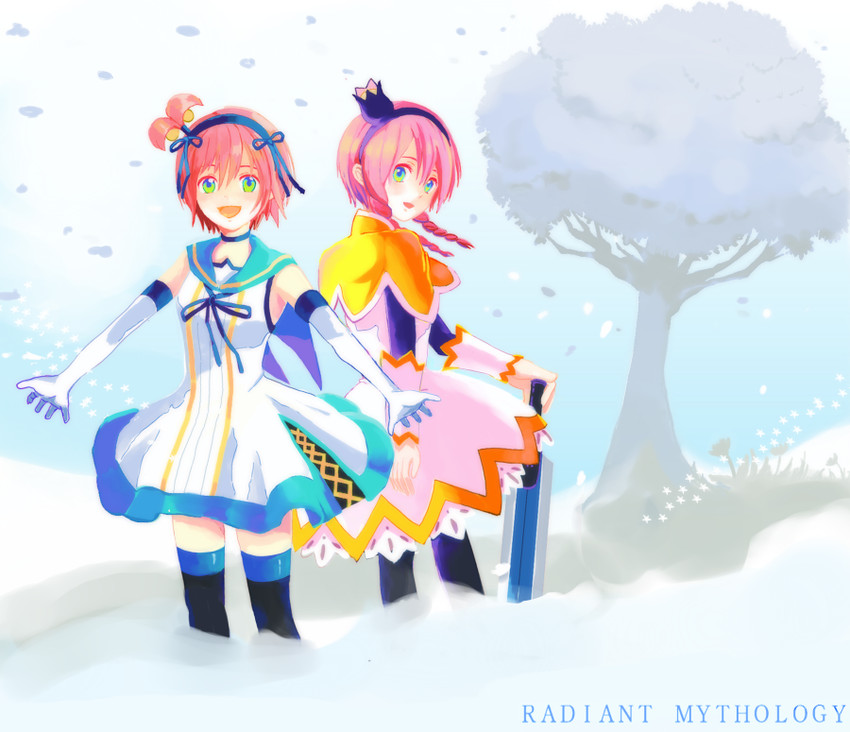 kanonno earhart and pasca kanonno (tales of and 3 more) drawn by m_(pixiv9151)