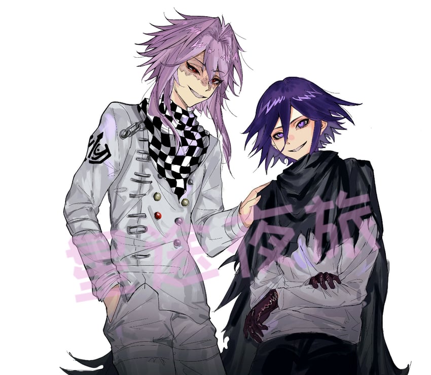 oma kokichi and nijou ryuu (danganronpa and 2 more)