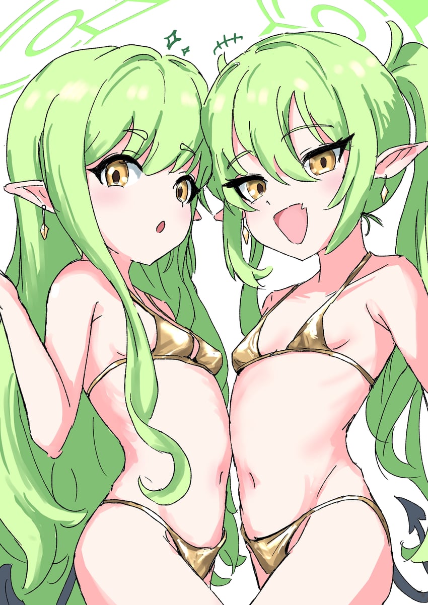 hikari and nozomi (blue archive) drawn by murumuru_(mr_mr_pr_pr)