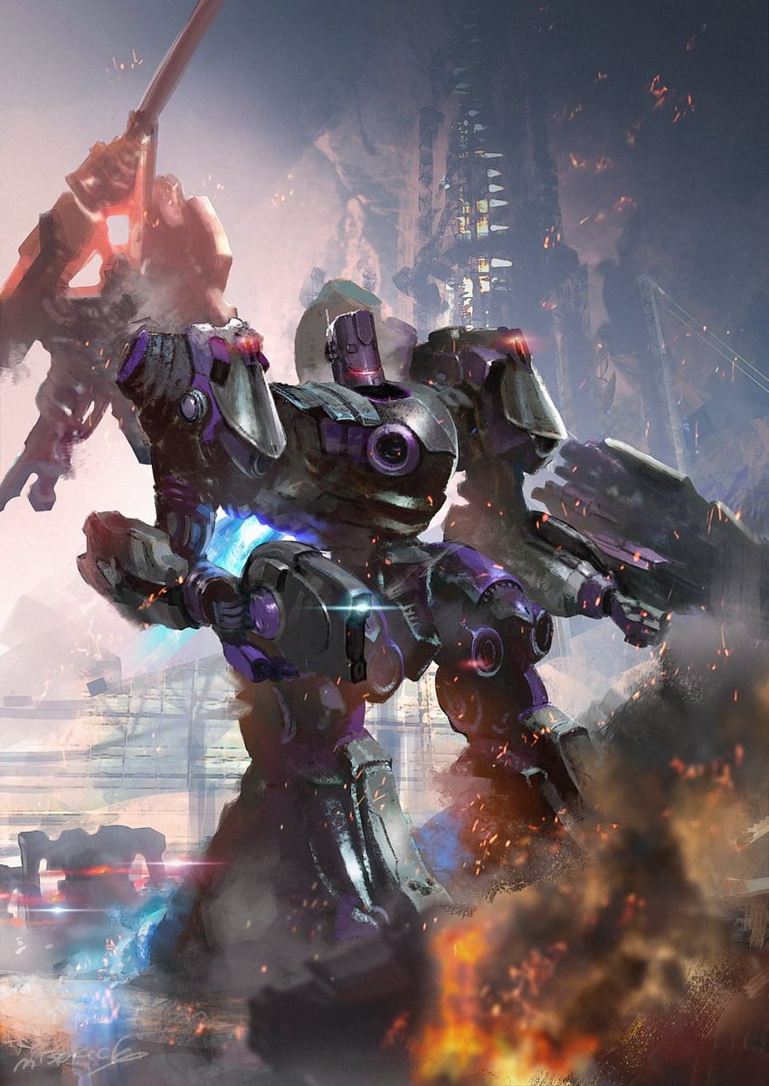 open faith (armored core and 1 more) drawn by miso_katsu
