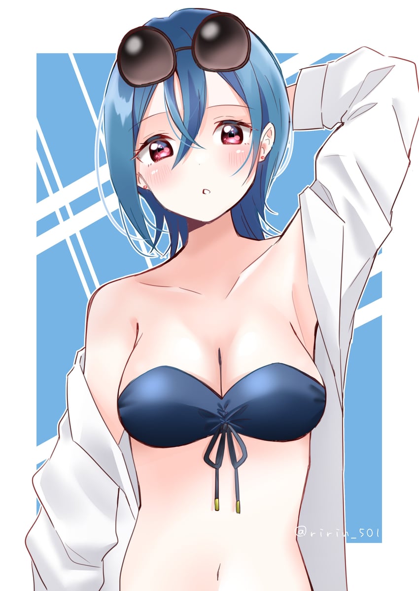 wakana shiki (love live! and 1 more) drawn by ririn_(ririn_501)