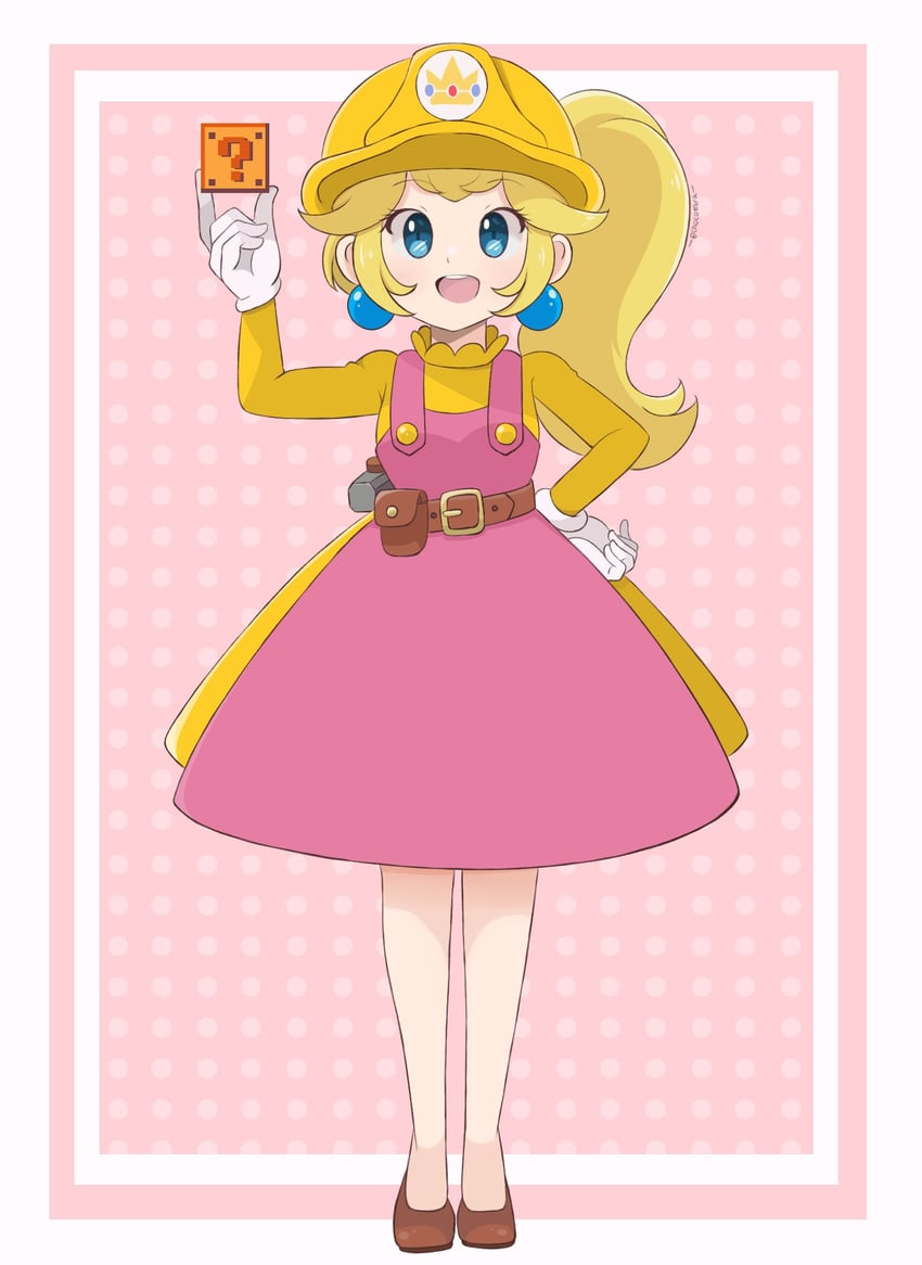 princess peach (mario and 1 more) drawn by chocomiru