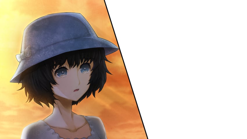 shiina mayuri (science adventure and 2 more) drawn by huke