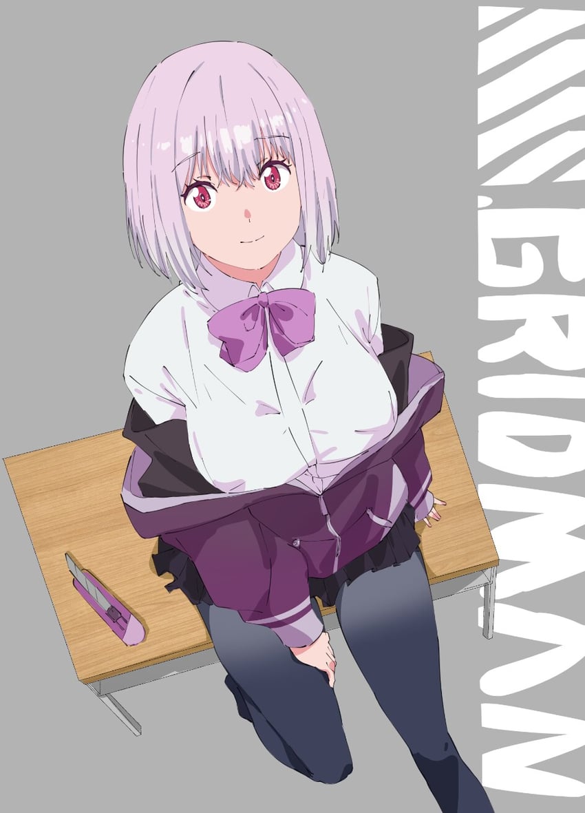 shinjou akane (gridman universe and 1 more) drawn by sitnon