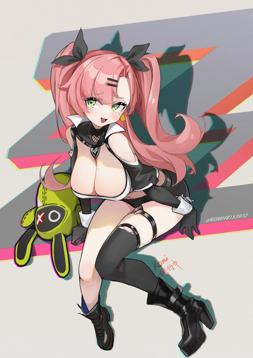 nicole demara and amillion (zenless zone zero) drawn by komi_(komiking)