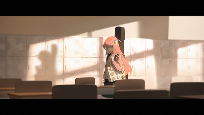 gotoh hitori (bocchi the rock!) drawn by blue_cat_(bilibili_3714474)