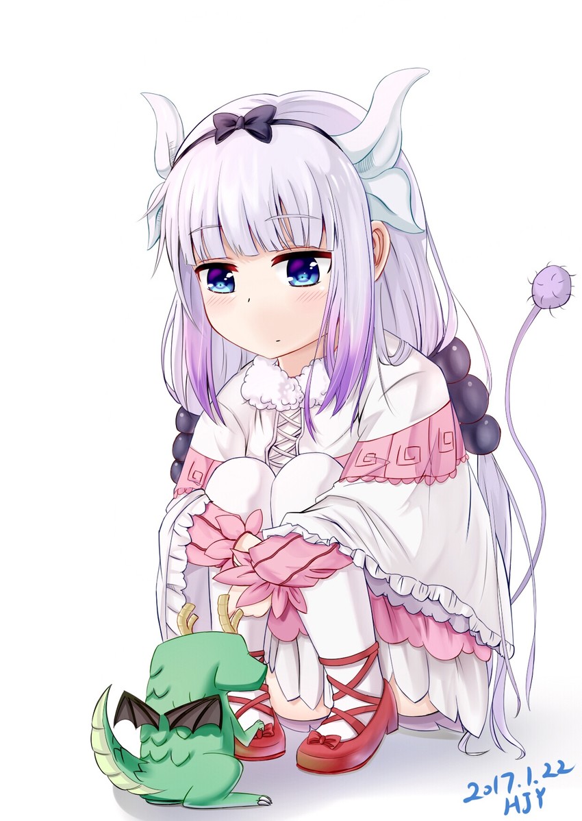 kanna kamui and tohru (kobayashi-san chi no maidragon) drawn by itsuki_masa