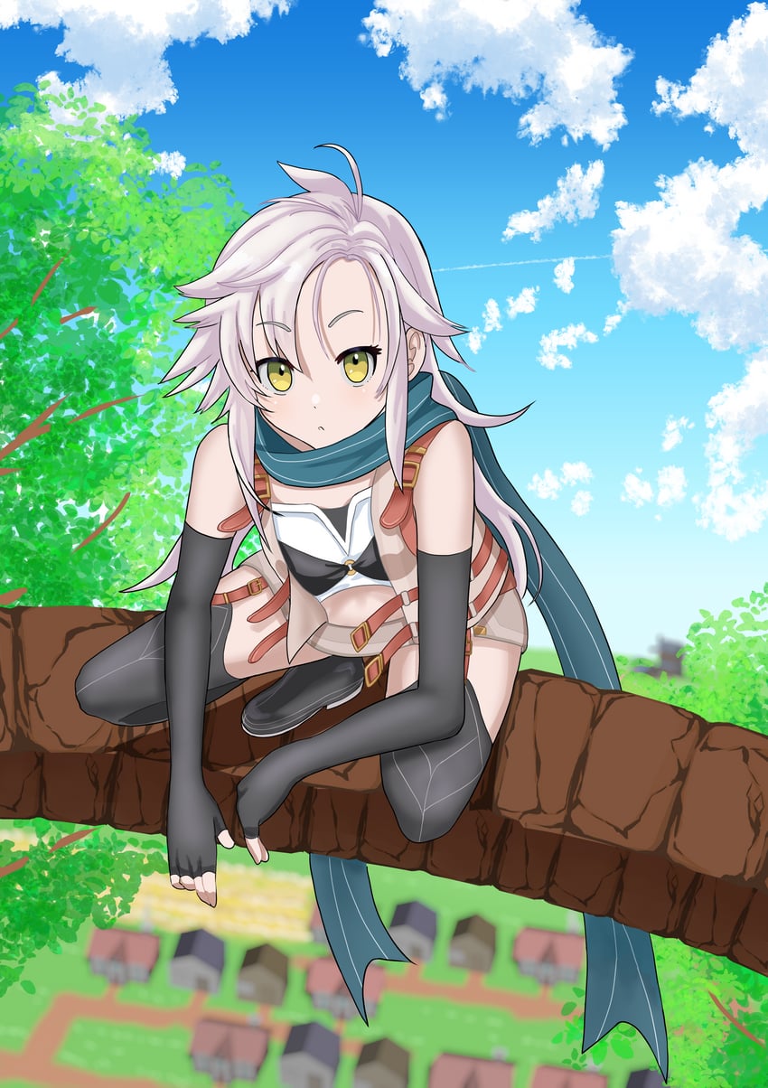 fie claussell (eiyuu densetsu and 2 more) drawn by alexmercerart
