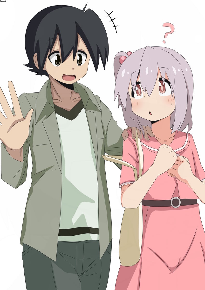 senkawa minato and itou makoto (onii-chan wa oshimai! and 1 more) drawn by bambi2000line