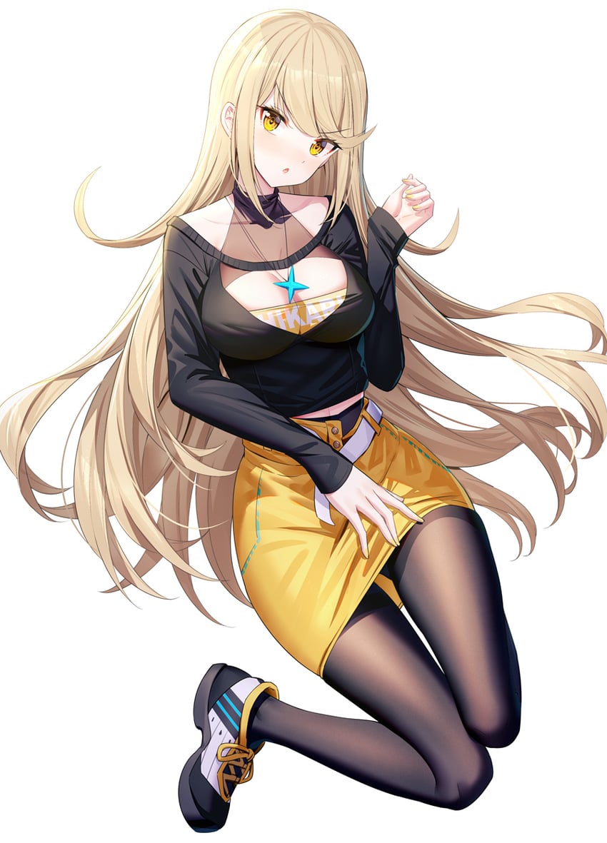 mythra (xenoblade chronicles and 1 more) drawn by ririko_(zhuoyandesailaer)