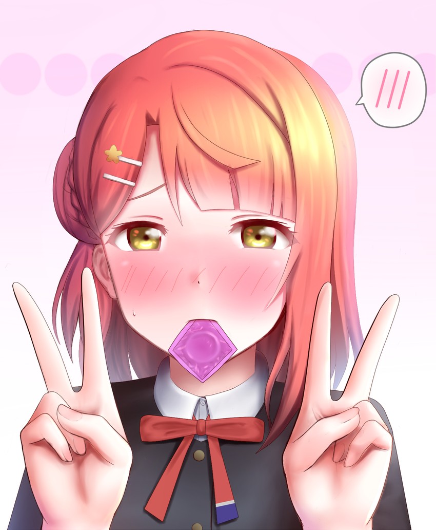 uehara ayumu (love live! and 1 more) drawn by kutabe