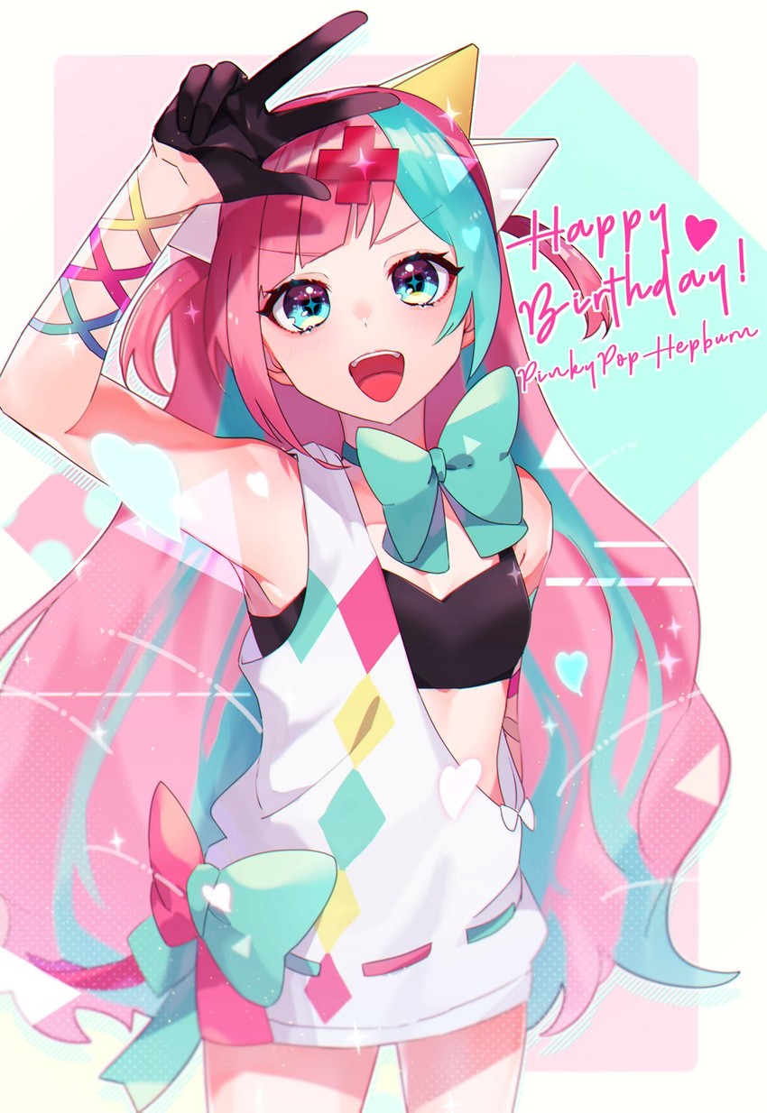 pinky pop hepburn (the moon studio) drawn by peta_(snc7)