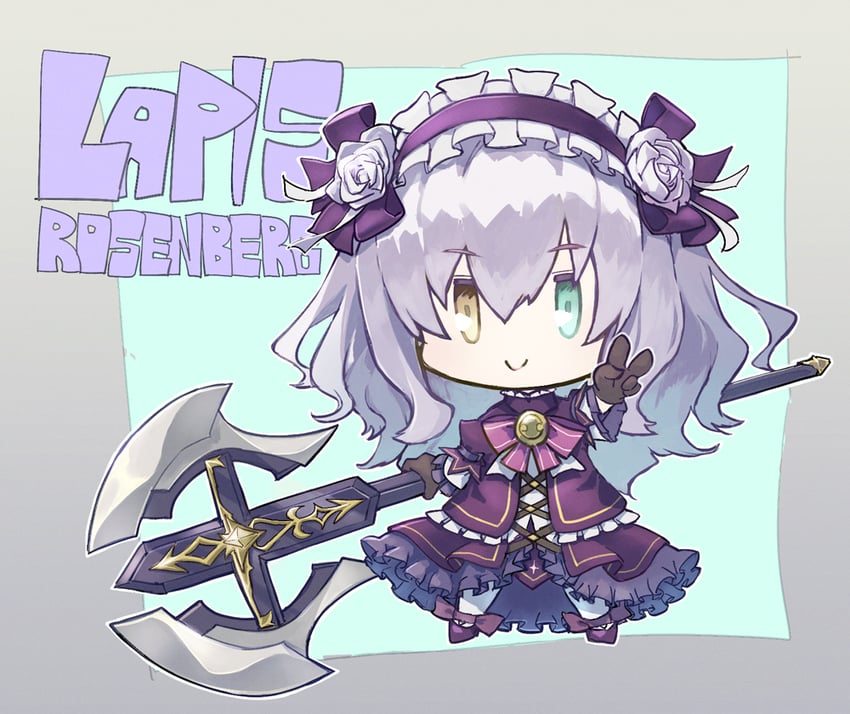 lapis rosenberg (eiyuu densetsu and 1 more) drawn by irise_ryouji