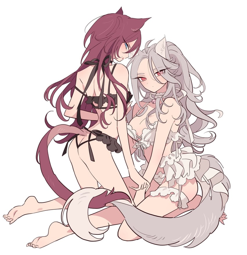 saegusa ibara and ran nagisa (ensemble stars!) drawn by meremero