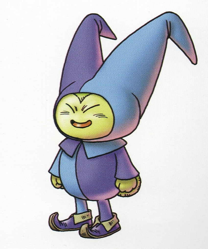 hero and puklipo (dragon quest and 1 more) drawn by toriyama_akira