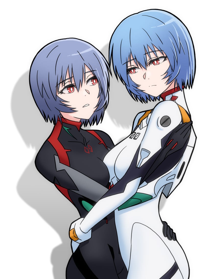 ayanami rei (neon genesis evangelion and 2 more) drawn by sashimi_(sasihmi)