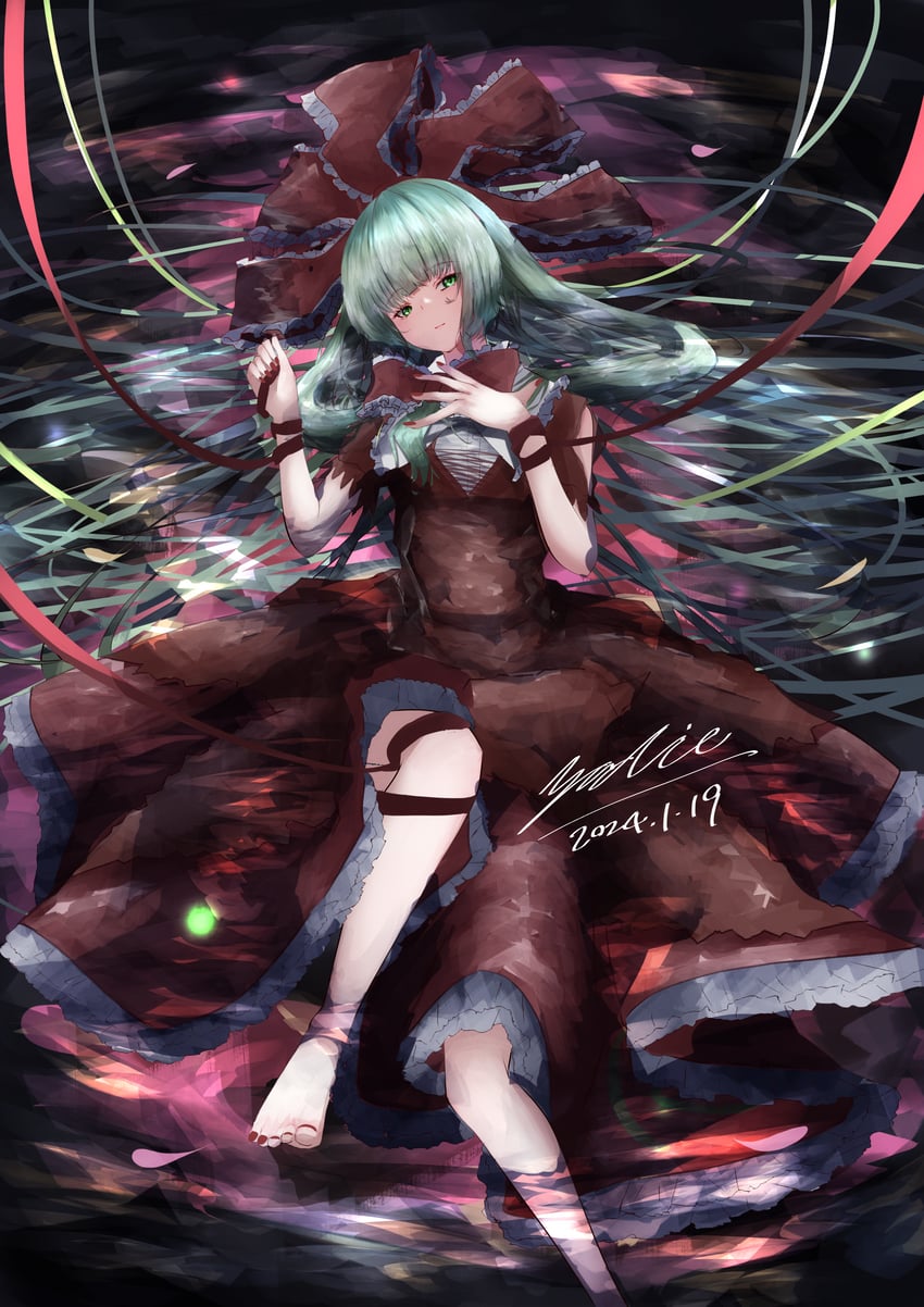 kagiyama hina (touhou) drawn by sadil