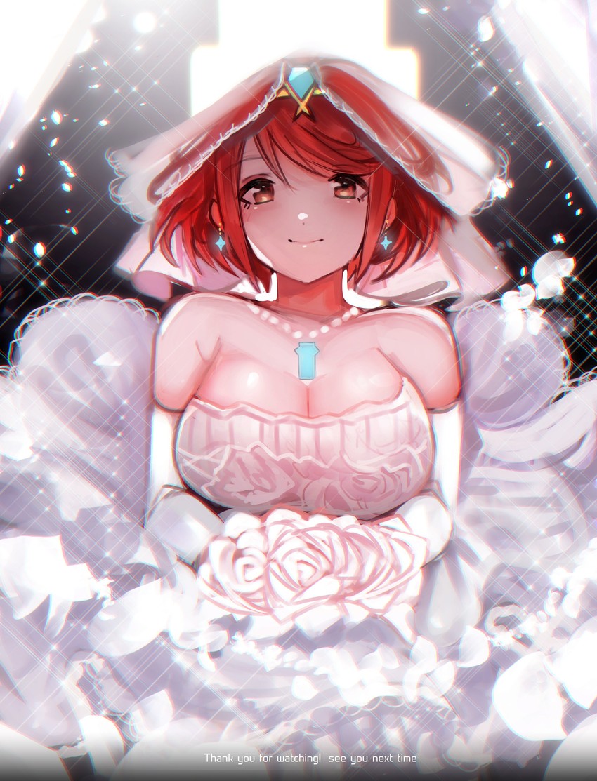 pyra (xenoblade chronicles and 1 more) drawn by tarbo_(exxxpiation)