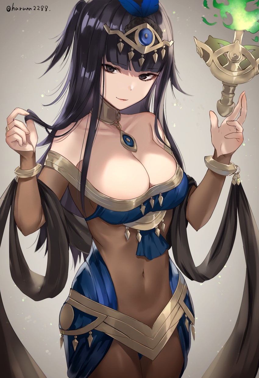 tharja (fire emblem and 2 more) drawn by haru_(nakajou-28)