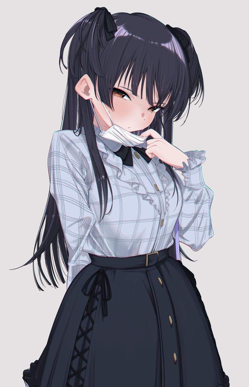mayuzumi fuyuko (idolmaster and 1 more) drawn by bouen