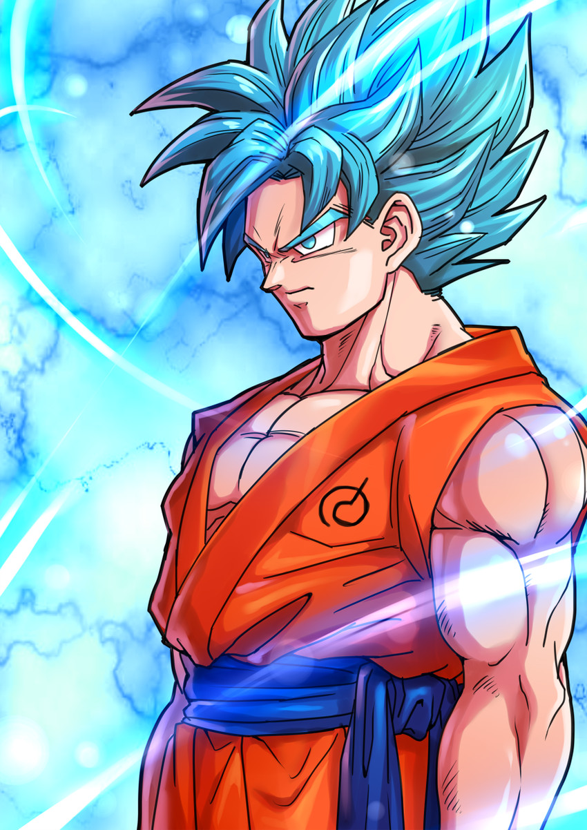 Goku Super Saiyajin Blue 2018 by SaoDVD  Anime dragon ball goku, Dragon  ball art goku, Anime dragon ball super