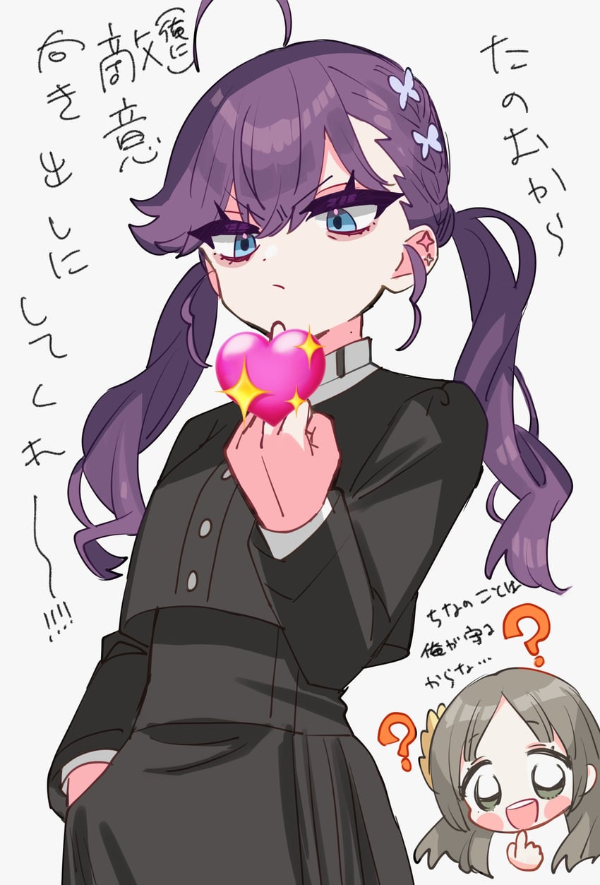 kuramoto china and kaya rinha (idolmaster and 1 more) drawn by sukoyaka_(100hituzi)