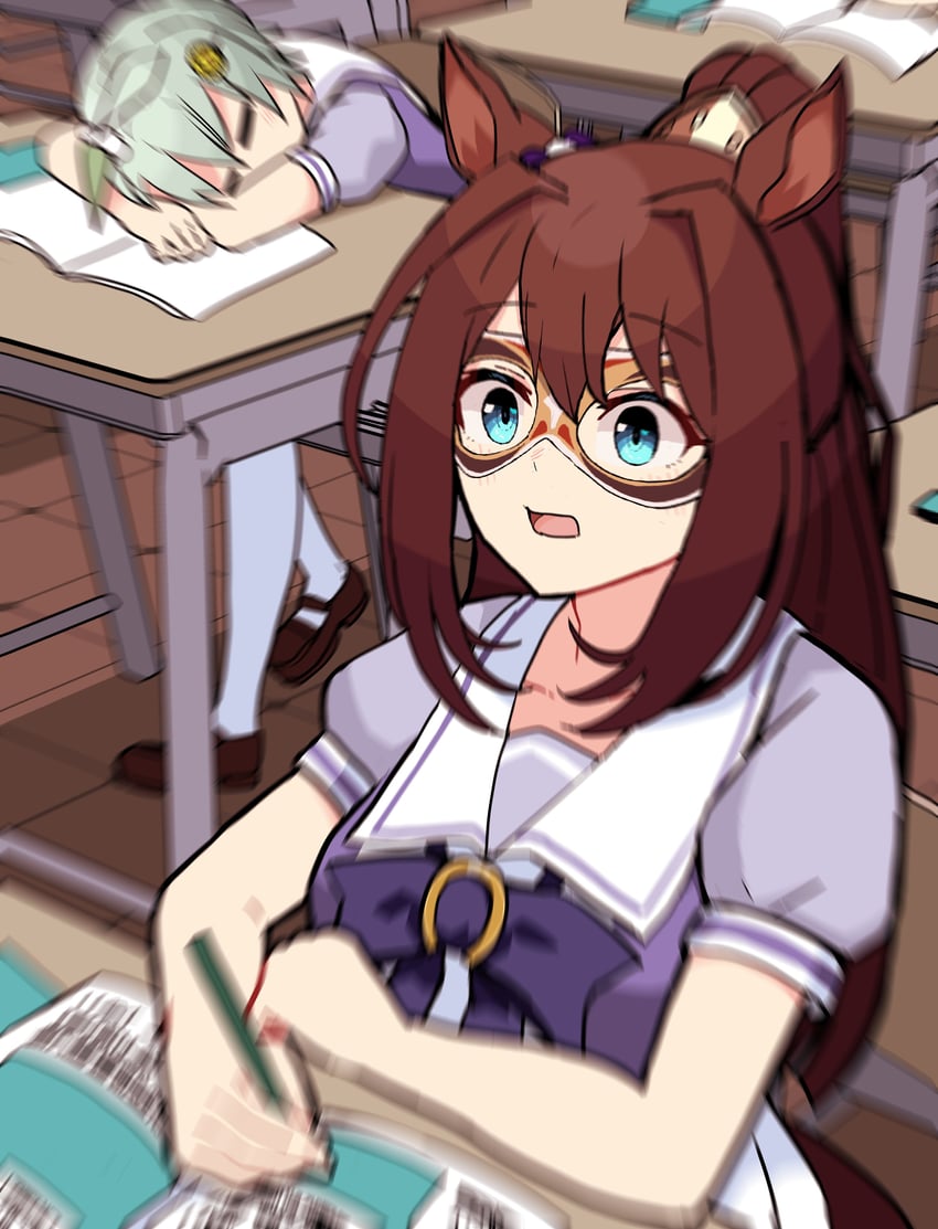 seiun sky and el condor pasa (umamusume) drawn by petoka