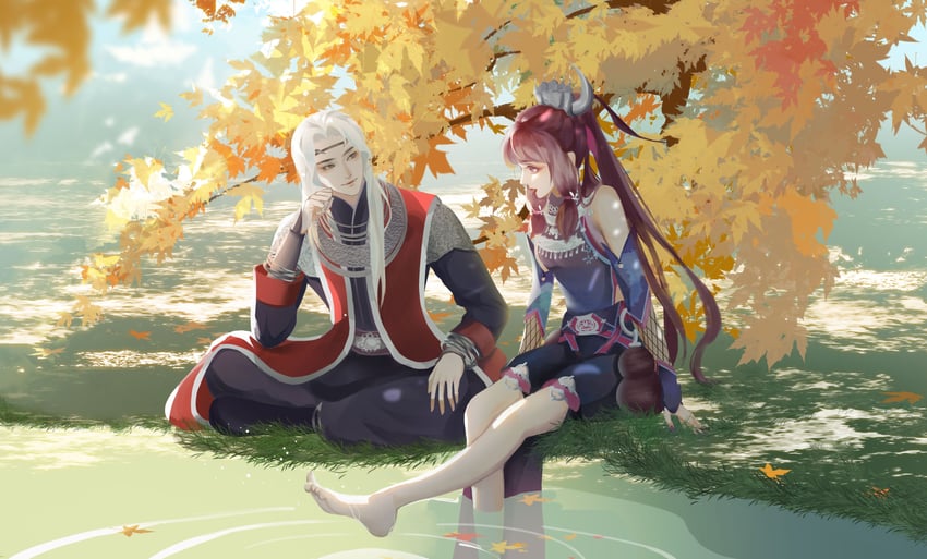 chi meng (hua jianghu zhi bei mo ting) drawn by hua_jianghu_chiyou_zhuye