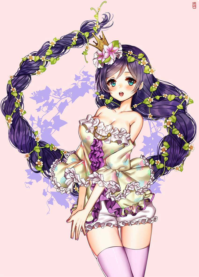 tojo nozomi (love live! and 2 more) drawn by gambe
