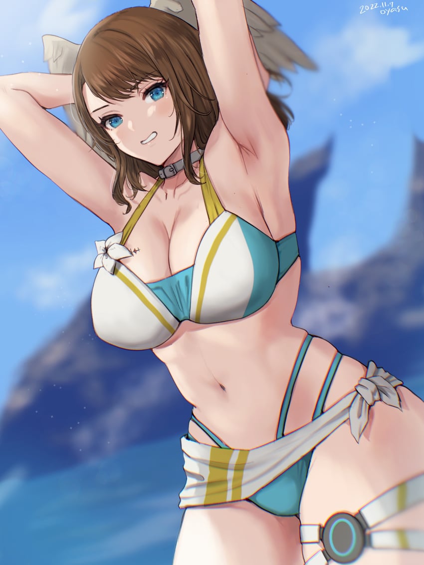 eunie (xenoblade chronicles and 1 more) drawn by yamamori_kinako