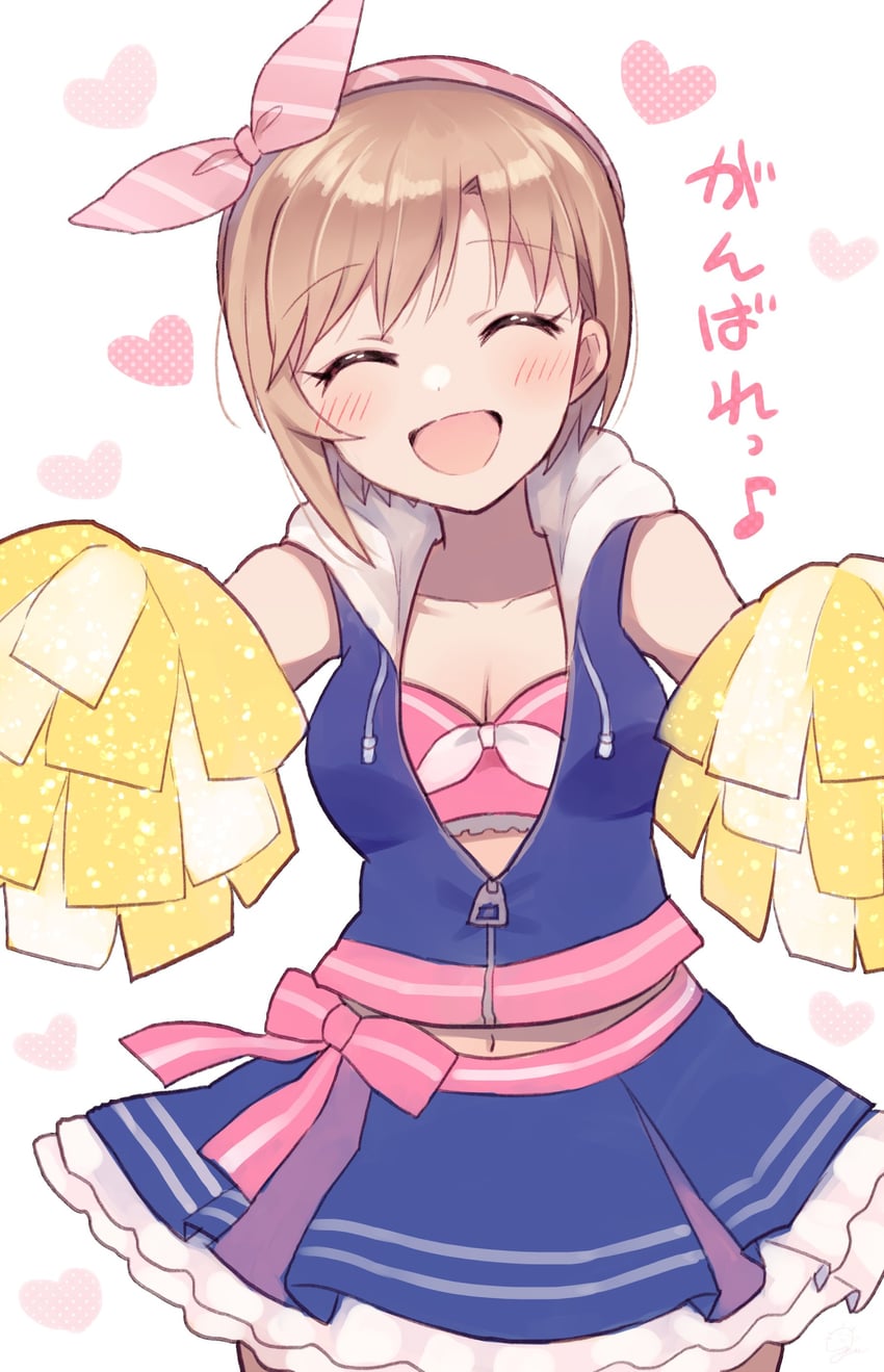 aiba yumi (idolmaster and 2 more) drawn by gum_(vivid_garden)