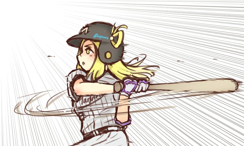 ohara mari (love live! and 2 more) drawn by ranshou
