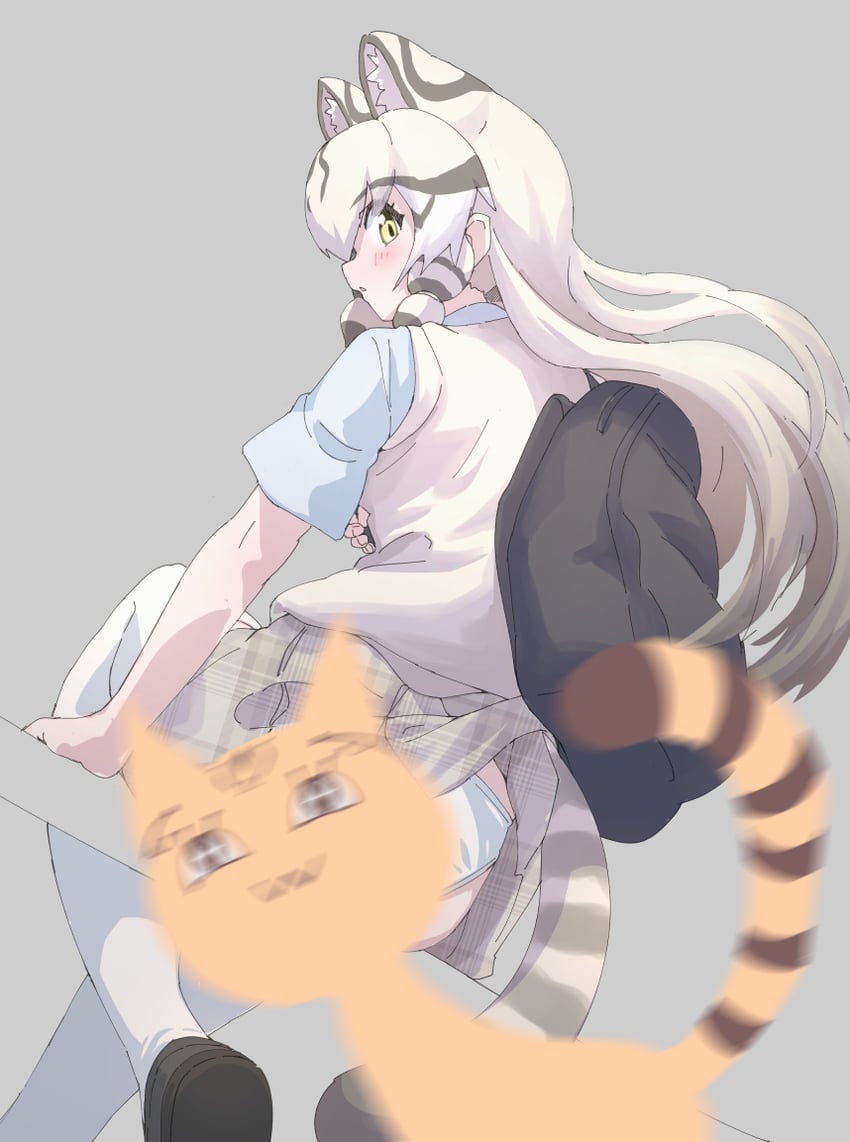 geoffroy's cat (kemono friends and 1 more) drawn by lowlandgorilla