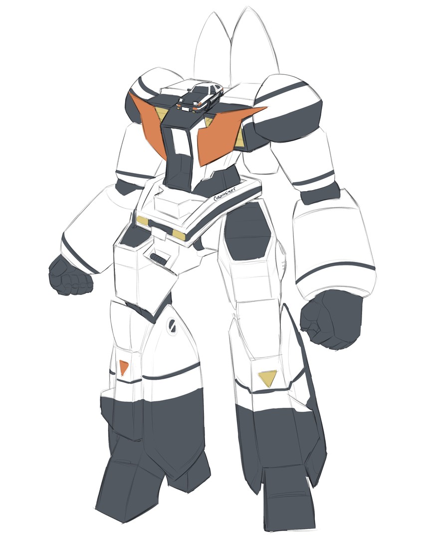 vf-1, mazinger z, av-98 ingram, tetsujin 28, and megas xlr (macross and 7 more) drawn by cosmikaizer