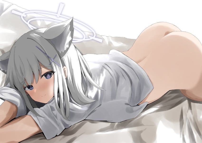 shiroko (blue archive) drawn by disuto
