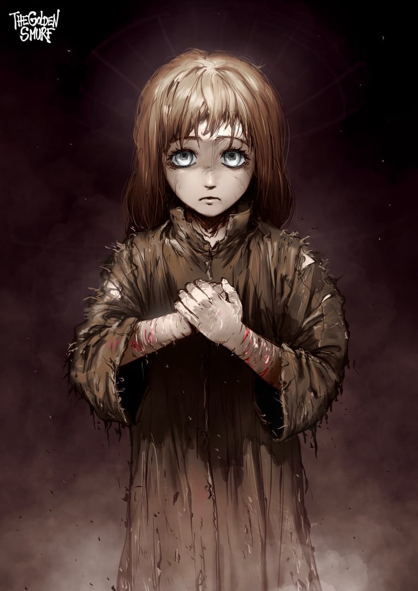 the girl (fear & hunger and 1 more) drawn by the_golden_smurf