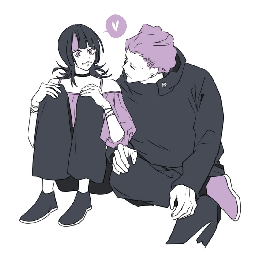 hakari kinji and hoshi kirara (jujutsu kaisen) drawn by yuz46
