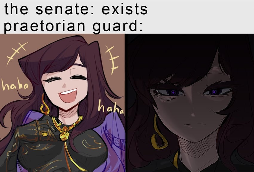 praetorian (original and 2 more) drawn by centurii-chan