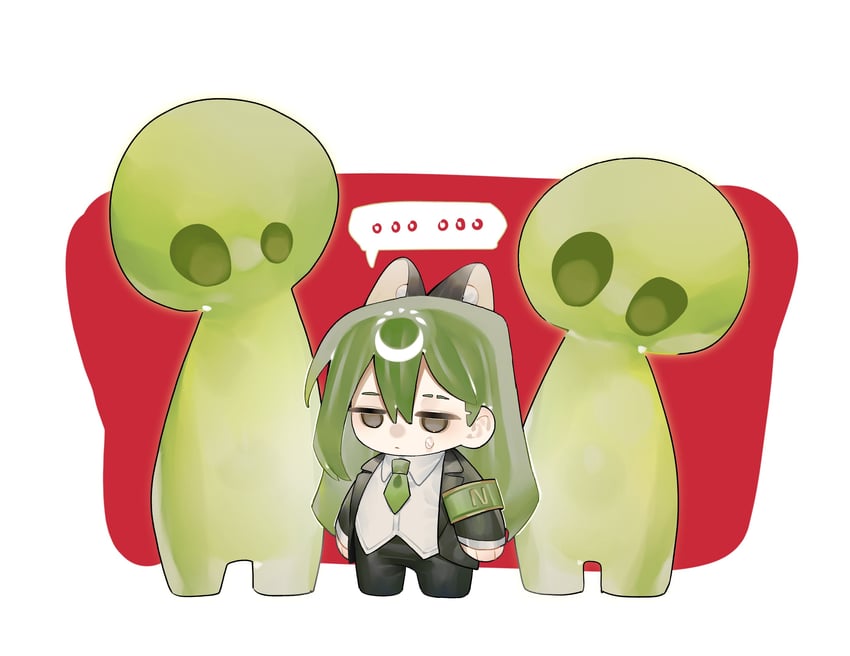 netzach and floor of art's glowing creature (project moon and 2 more) drawn by toeiki_c