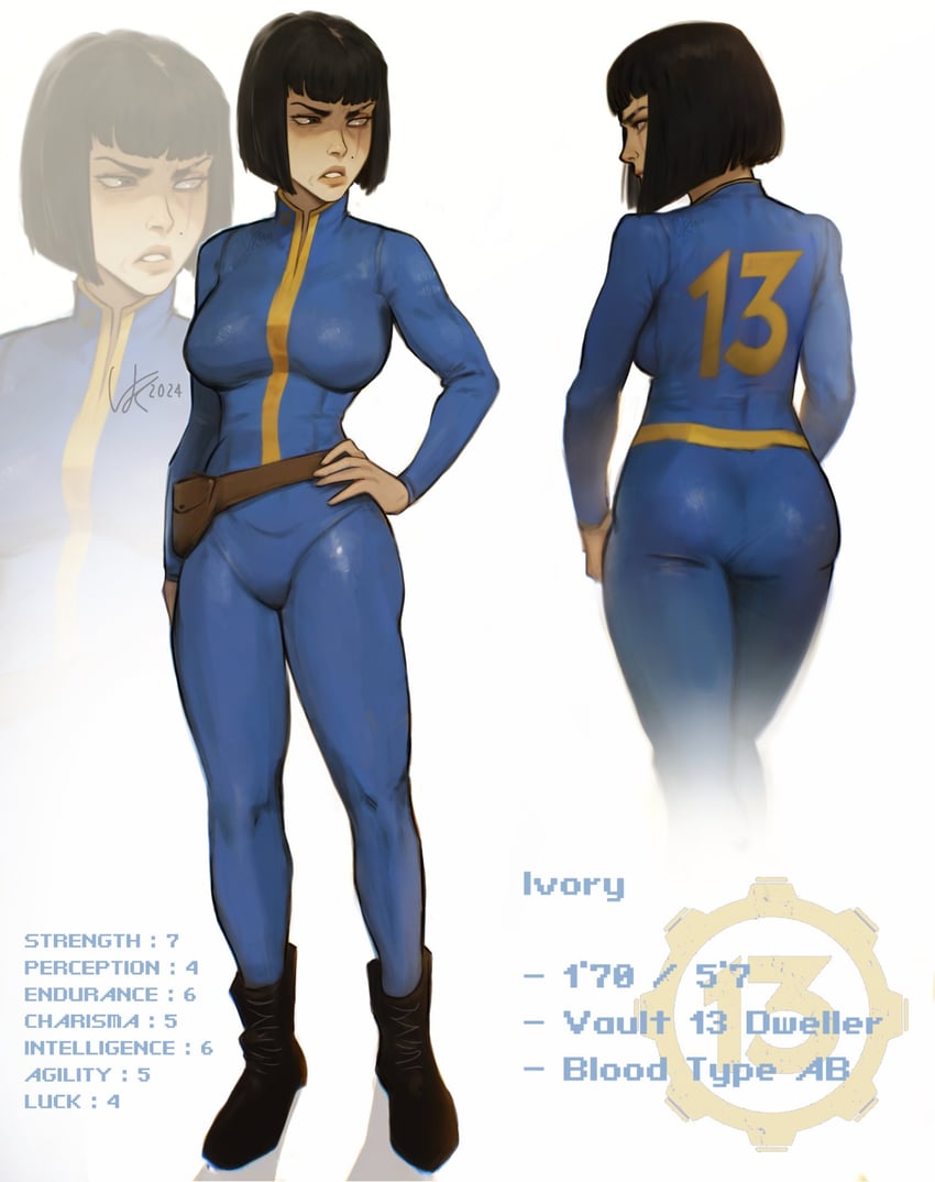 vault dweller (fallout and 1 more) drawn by vankraut