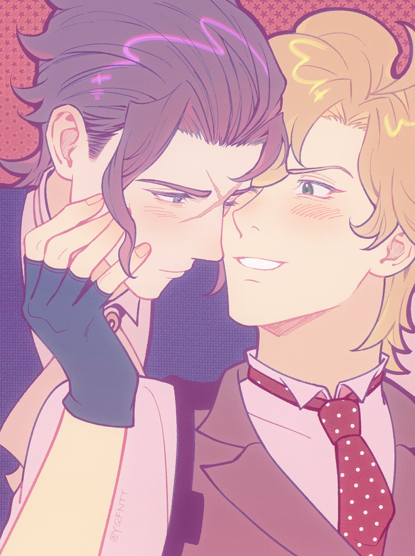 barok van zieks and herlock sholmes (ace attorney and 1 more) drawn by kaze_(yznyttdgs)