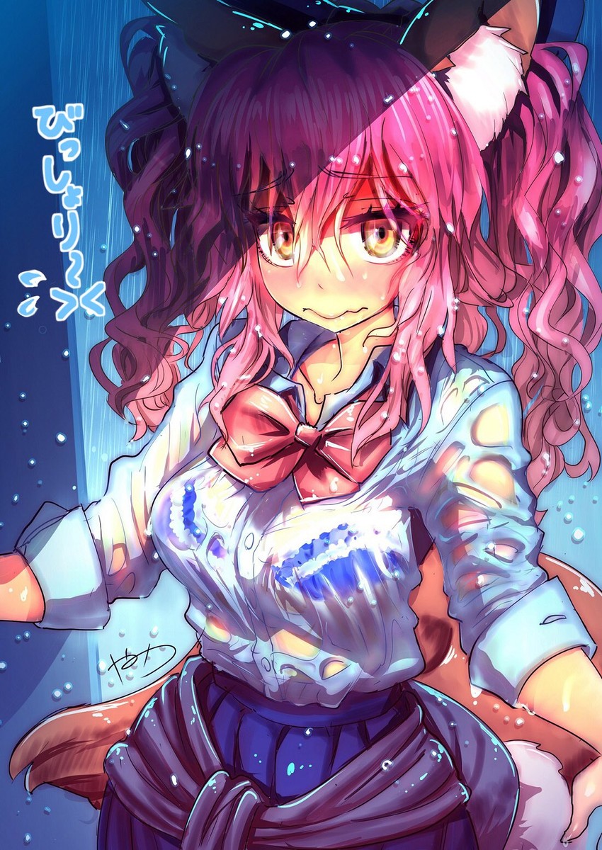 tamamo and tamamo jk (fate and 2 more) drawn by wisespeak