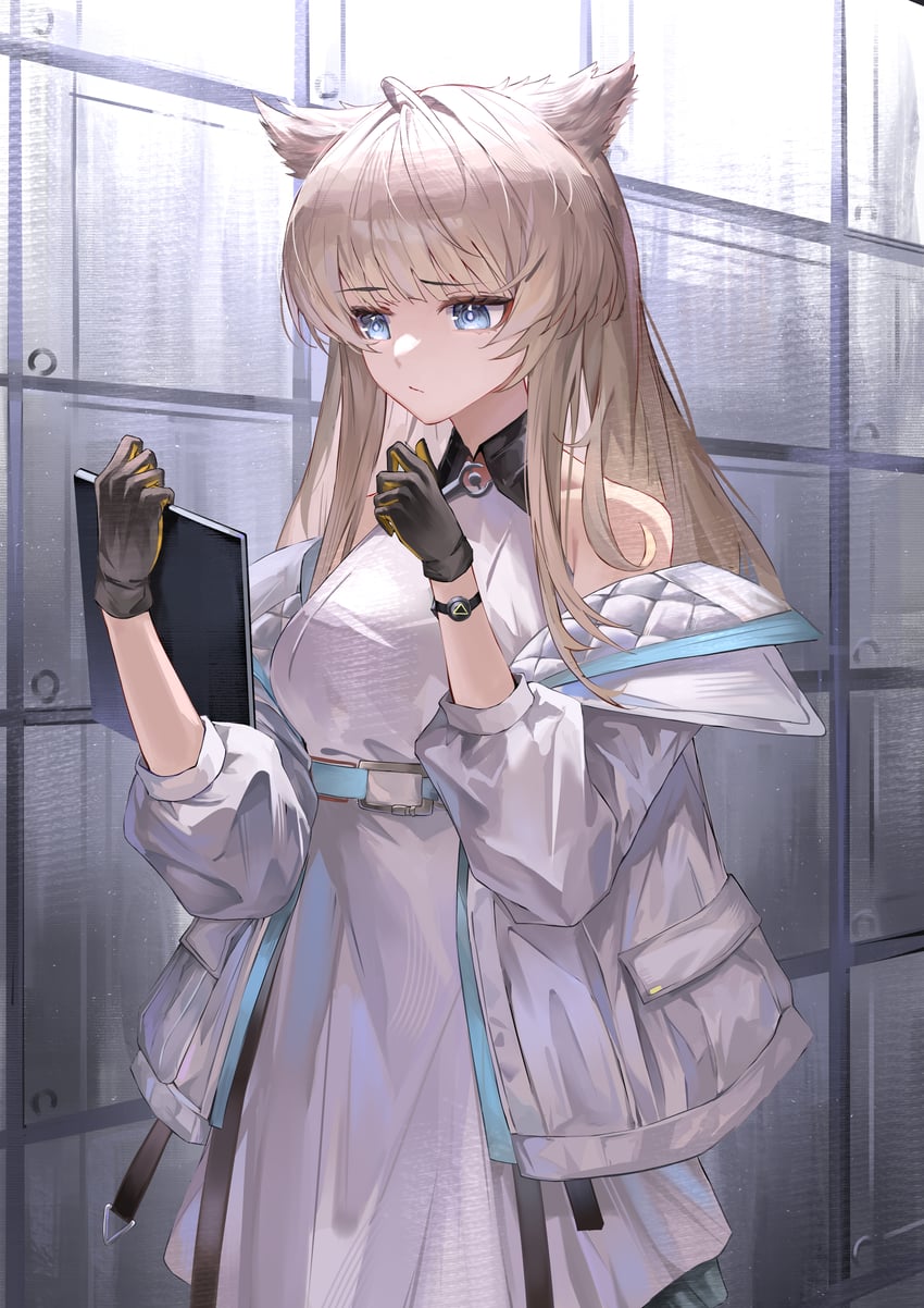 perlica (arknights and 1 more) drawn by puranetto_(vjun4748)