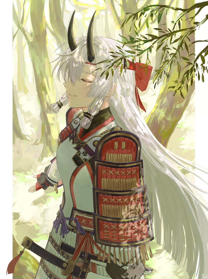 tomoe gozen (fate and 1 more) drawn by shiro_(siro_kuten)