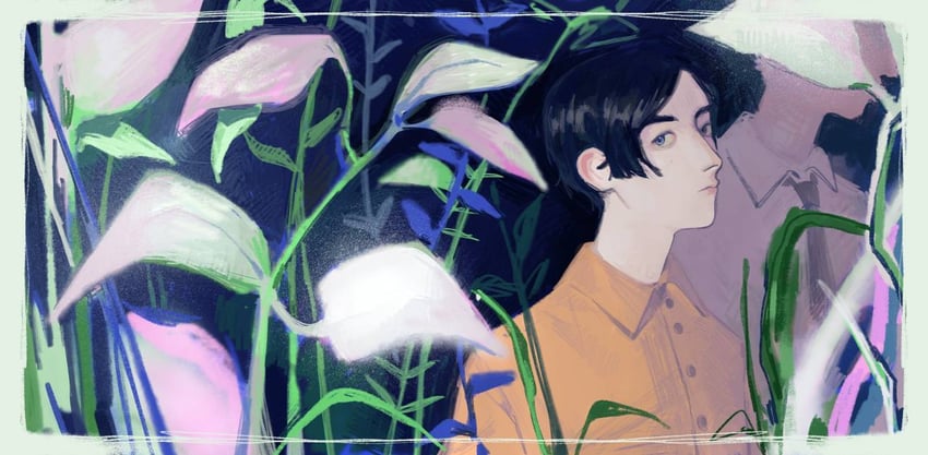 yaguchi yatora and takahashi yotasuke (blue period) drawn by domiti_o