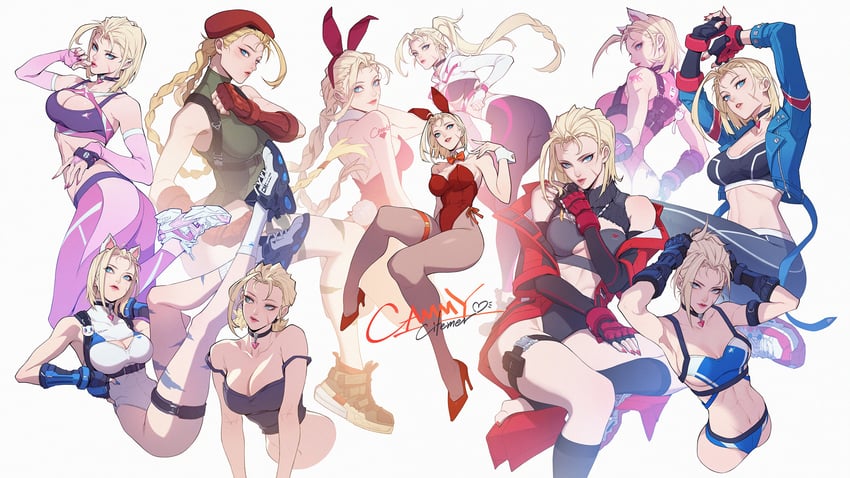 cammy white (street fighter and 2 more) drawn by citemer