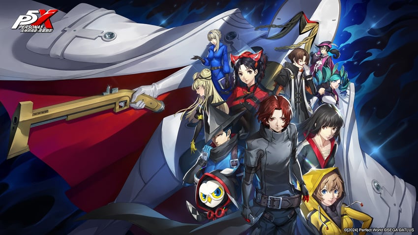 kamishiro nagisa, arai motoha, wonder, tanemura riko, kanou shun, and 15 more (persona and 2 more)