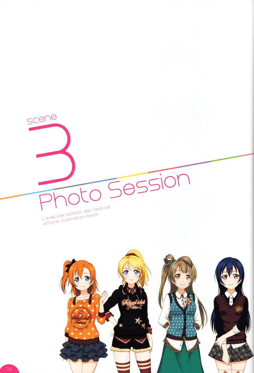 sonoda umi, ayase eli, minami kotori, and kosaka honoka (love live! and 2 more)