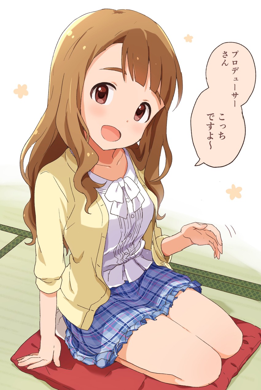 miyao miya (idolmaster and 1 more) drawn by buchi_(y0u0ri_)